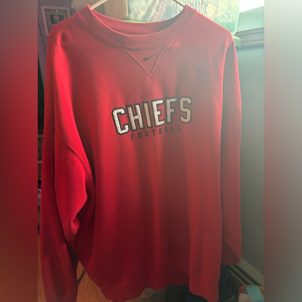 Chiefs nike crewneck